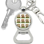 Groundhog Emojis Bottle Opener Key Chain