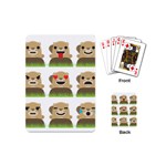 Groundhog Emojis Playing Cards (Mini)