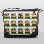 Groundhog Emojis Messenger Bag