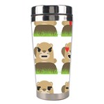 Groundhog Emojis Stainless Steel Travel Tumbler