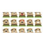 Groundhog Emojis Satin Shawl