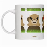 Groundhog Emojis White Mug