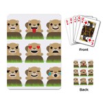 Groundhog Emojis Playing Cards Single Design