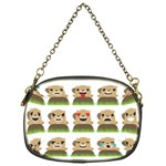 Groundhog Emojis Chain Purse (One Side)