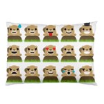 Groundhog Emojis Pillow Case