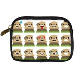 Groundhog Emojis Digital Camera Leather Case