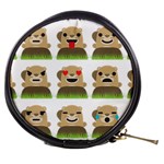 Groundhog Emojis Mini Makeup Bag