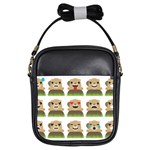 Groundhog Emojis Girls Sling Bag