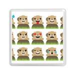 Groundhog Emojis Memory Card Reader (Square)