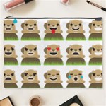 Groundhog Emojis Cosmetic Bag (XXXL)