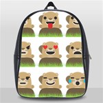 Groundhog Emojis School Bag (XL)