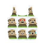 Groundhog Emojis Full Print Recycle Bag (M)