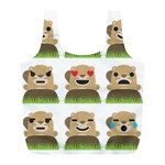 Groundhog Emojis Full Print Recycle Bag (L)