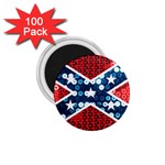 sequin confederate flag 1.75  Magnet (100 pack) 