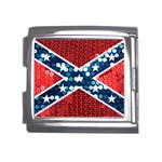 sequin confederate flag Mega Link Italian Charm (18mm)