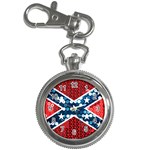 sequin confederate flag Key Chain Watch