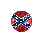 sequin confederate flag Golf Ball Marker