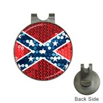 sequin confederate flag Golf Ball Marker Hat Clip