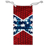 sequin confederate flag Jewelry Bag