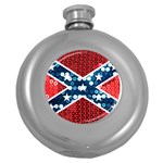 sequin confederate flag Hip Flask (5 oz)