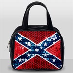 sequin confederate flag Classic Handbag (One Side)