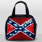 sequin confederate flag Classic Handbag (Two Sides)