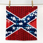 sequin confederate flag Face Towel