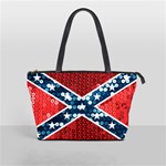 sequin confederate flag Classic Shoulder Handbag