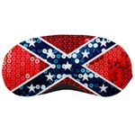 sequin confederate flag Sleeping Mask