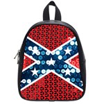 sequin confederate flag School Bag (Small)