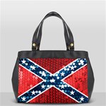 sequin confederate flag Oversize Office Handbag