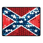 sequin confederate flag Fleece Blanket (Small)