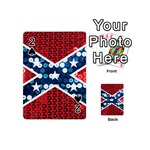 sequin confederate flag Playing Cards 54 (Mini)