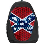 sequin confederate flag Backpack Bag