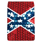 sequin confederate flag Removable Flap Cover (S)