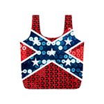 sequin confederate flag Full Print Recycle Bag (S)