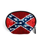 sequin confederate flag Accessory Pouch (Small)