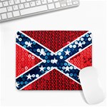 sequin confederate flag Small Mousepad