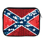 sequin confederate flag Apple iPad Zipper Case