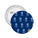 glitter tardis 2.25  Button