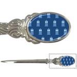 glitter tardis Letter Opener