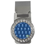 glitter tardis Money Clip (CZ)