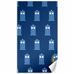 glitter tardis Canvas 40  x 72 