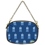 glitter tardis Chain Purse (One Side)