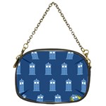 glitter tardis Chain Purse (Two Sides)