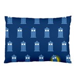 glitter tardis Pillow Case