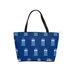 glitter tardis Classic Shoulder Handbag