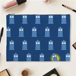 glitter tardis Cosmetic Bag (XL)