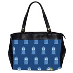 glitter tardis Oversize Office Handbag (2 Sides)