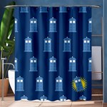 glitter tardis Shower Curtain 60  x 72  (Medium)